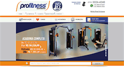 Desktop Screenshot of profitness.com.br